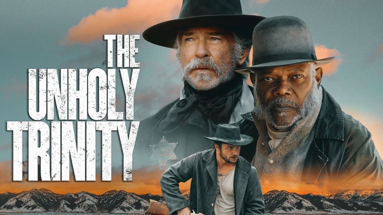 The Unholy Trinity — backdrops with title 1