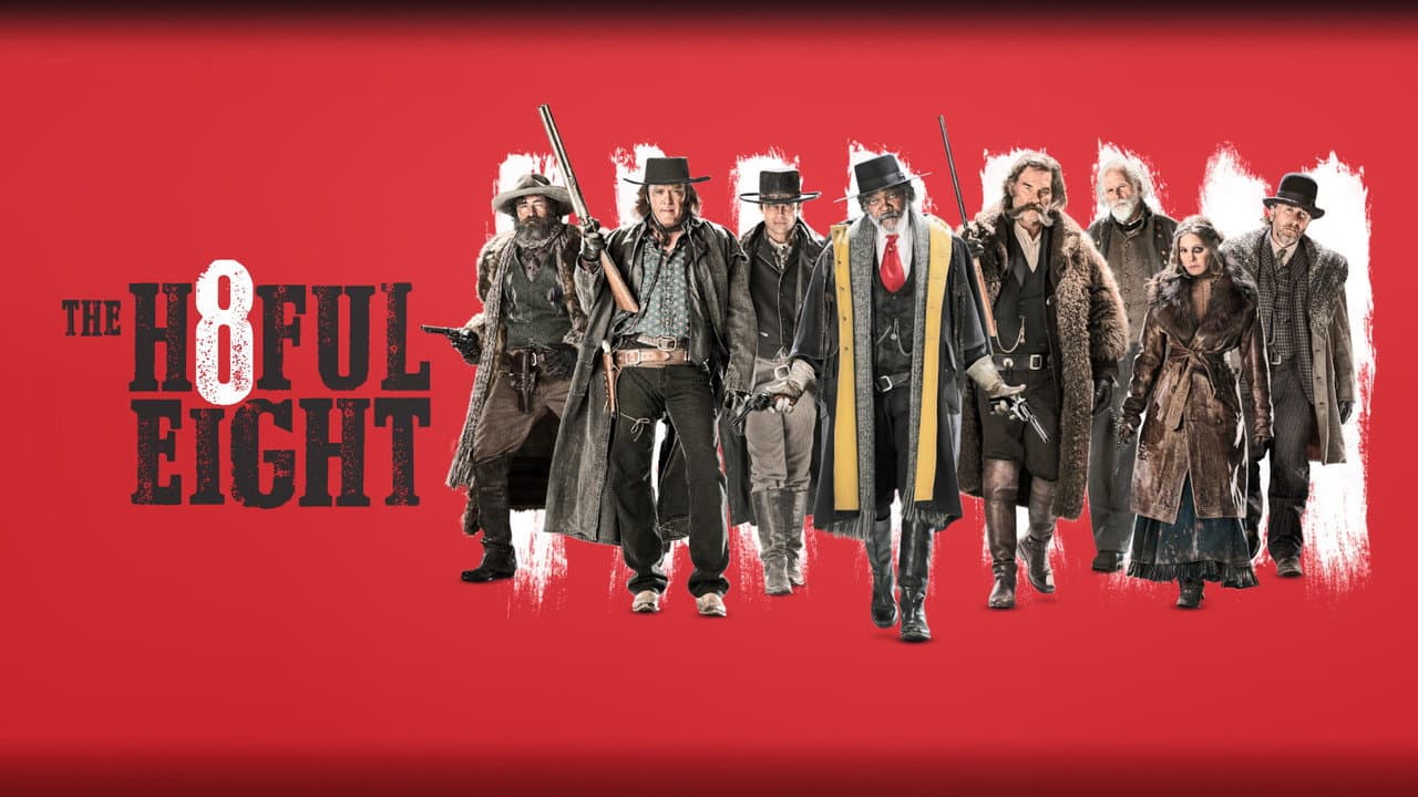 The Hateful Eight — backdrops with title 1