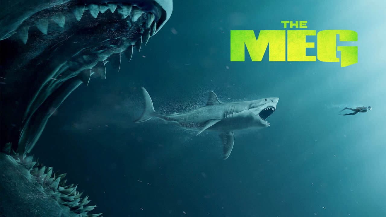 The Meg — backdrops with title 3