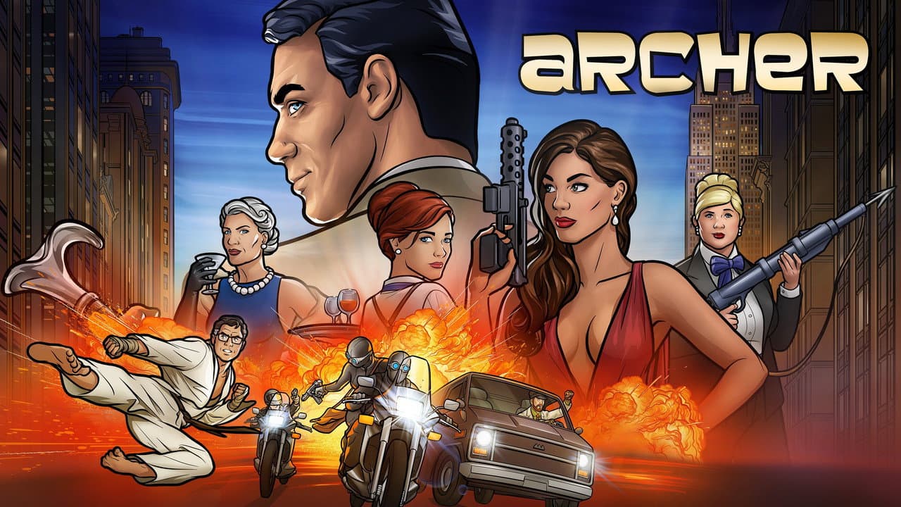 Archer — backdrops with title 8