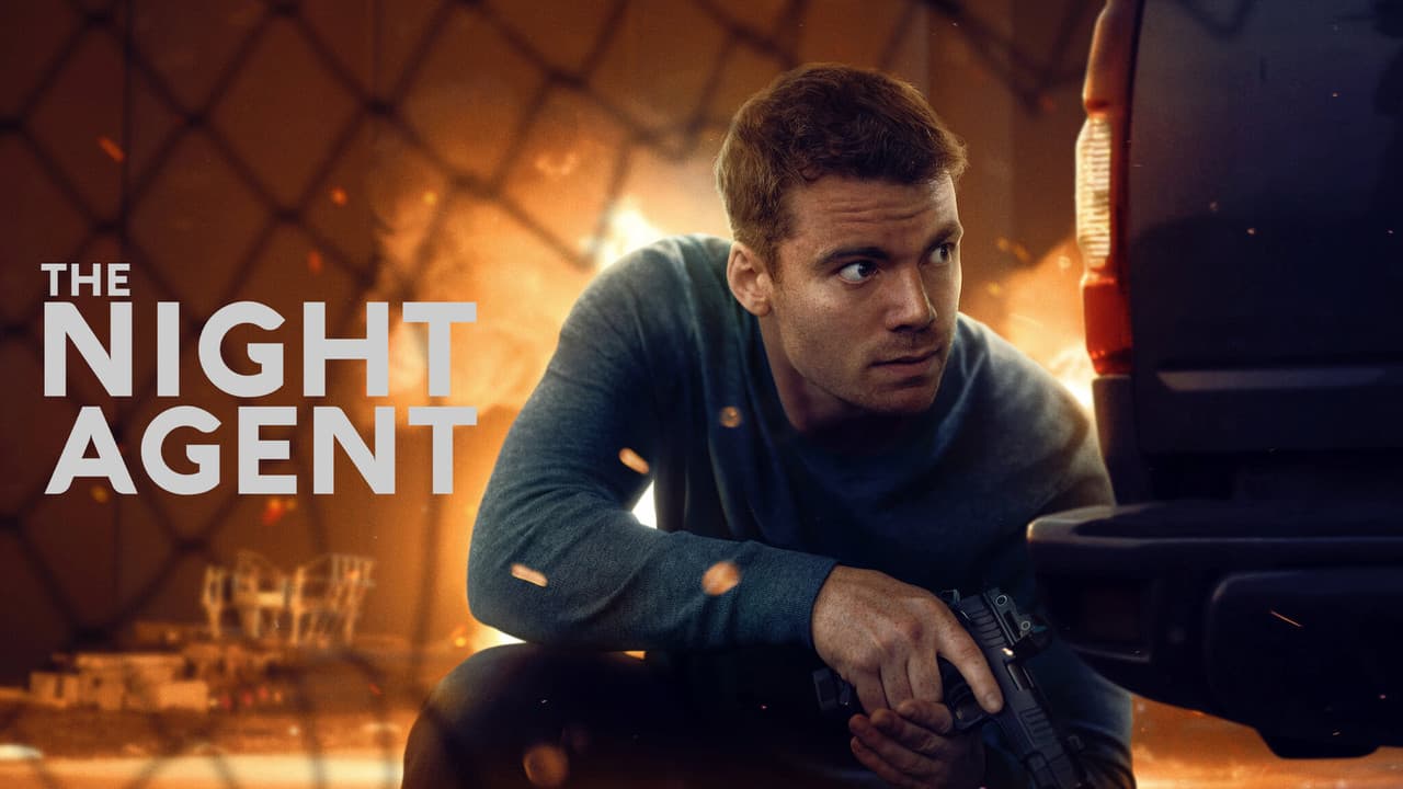 The Night Agent — backdrops with title 2
