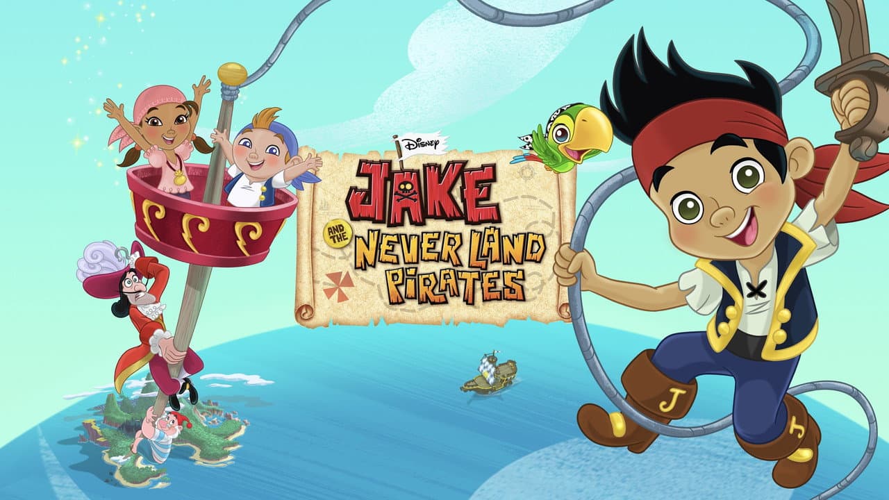 Jake and the Never Land Pirates — backdrops with title 8