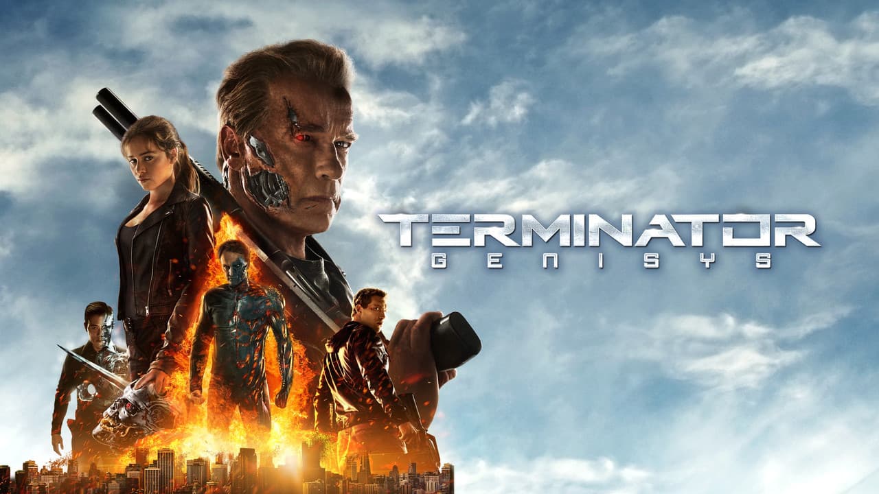 Terminator Genisys — backdrops with title 2