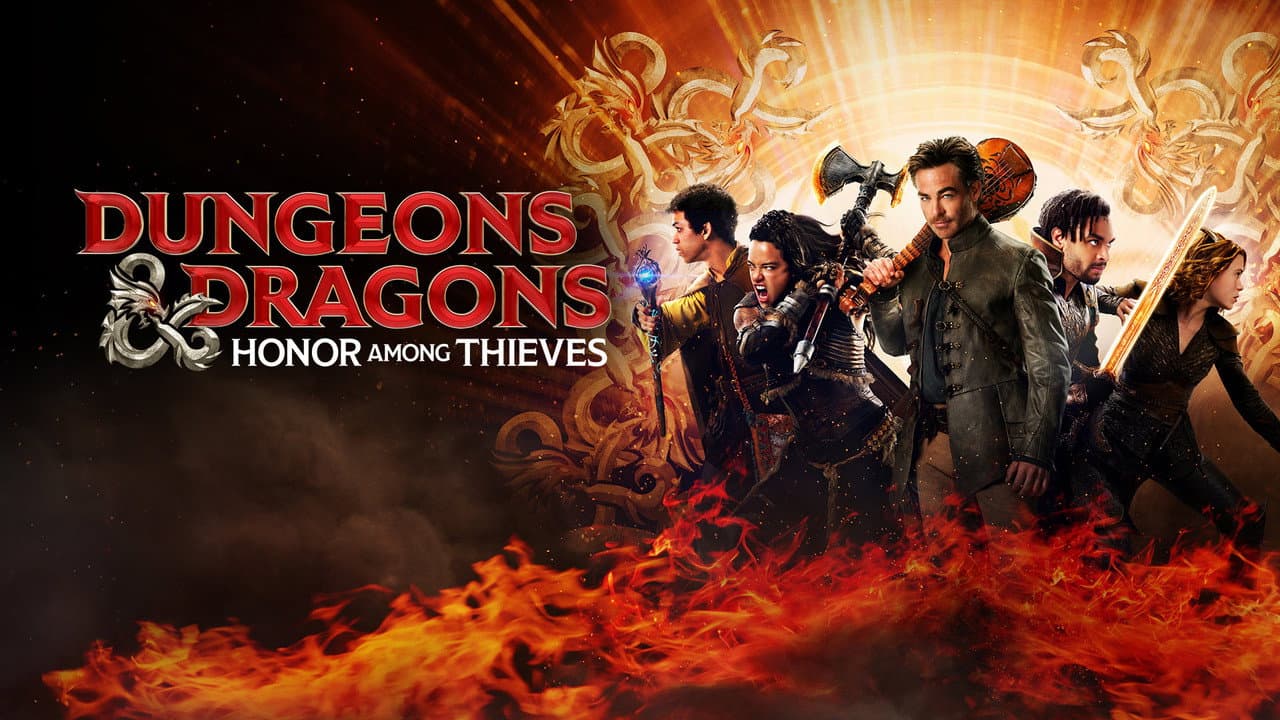 Dungeons & Dragons: Honor Among Thieves — backdrops with title 1