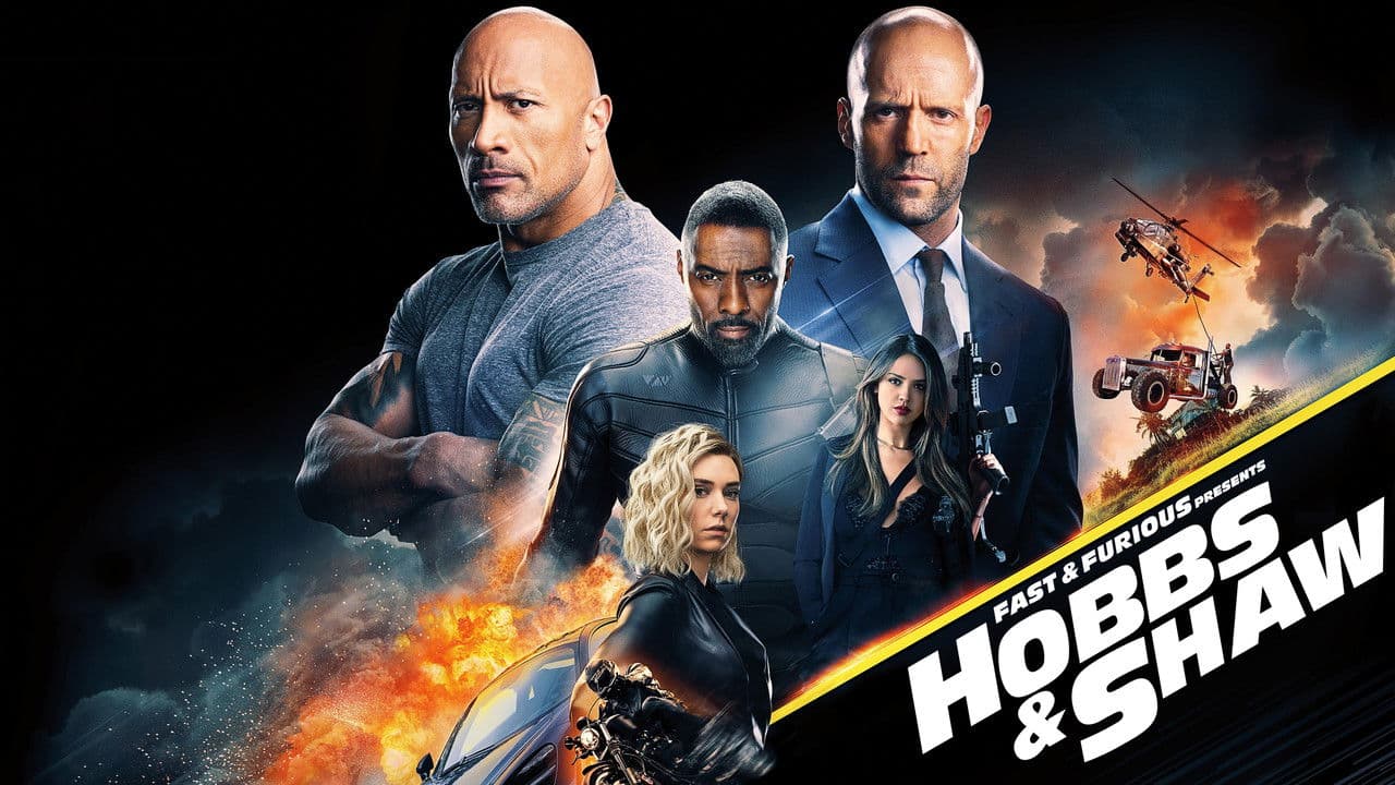 Fast & Furious Presents: Hobbs & Shaw — backdrops with title 1