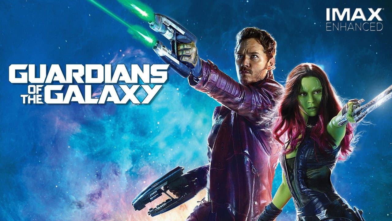 Guardians of the Galaxy — backdrops with title 7