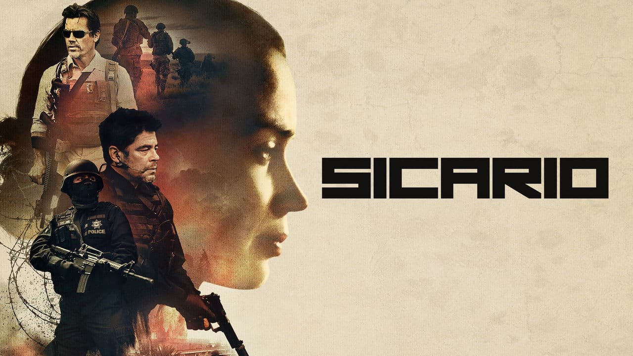 Sicario — backdrops with title 1