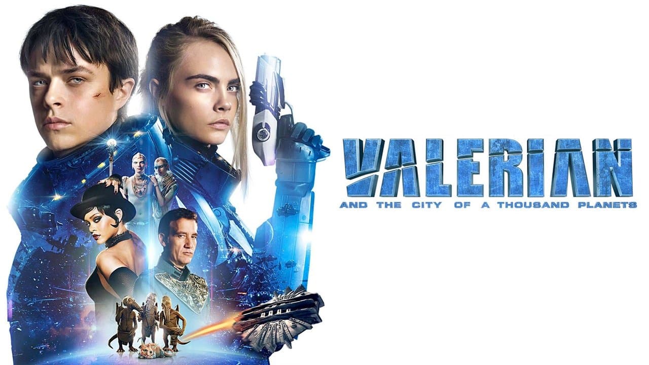 Valerian and the City of a Thousand Planets — backdrops with title 1