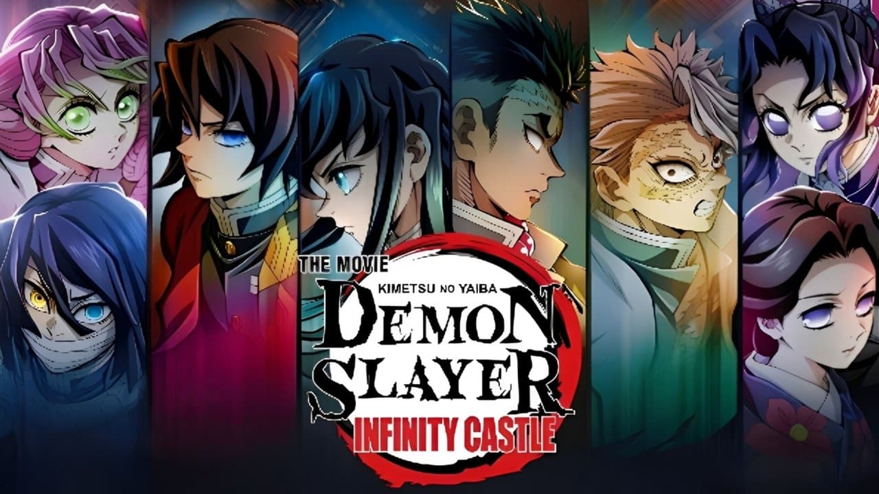 Demon Slayer: Kimetsu no Yaiba Infinity Castle — backdrops with title 2