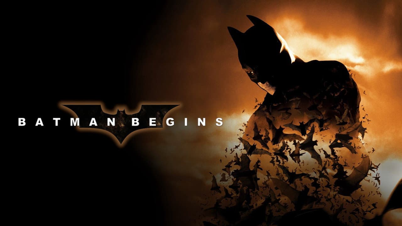 Batman Begins — backdrops with title 2