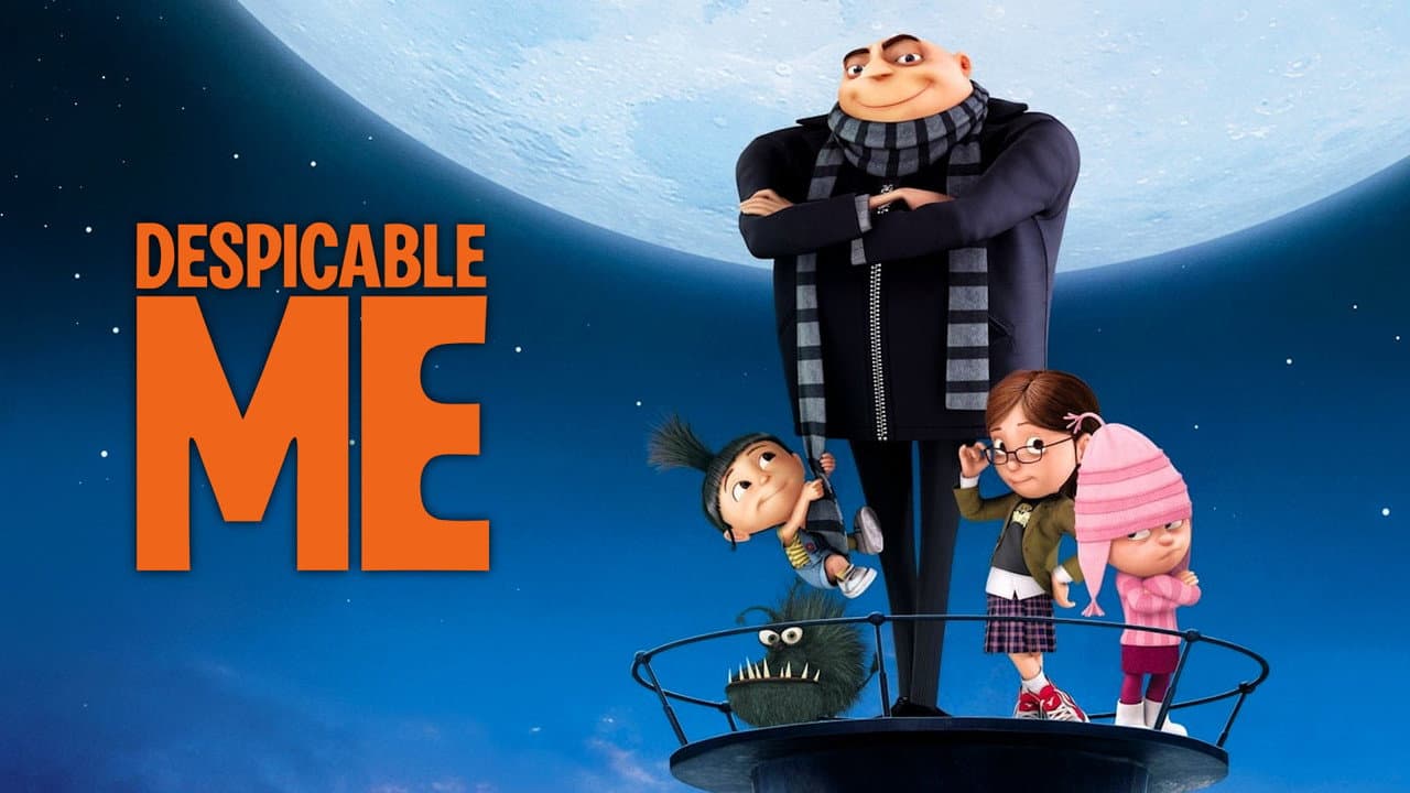 Despicable Me — backdrops with title 2