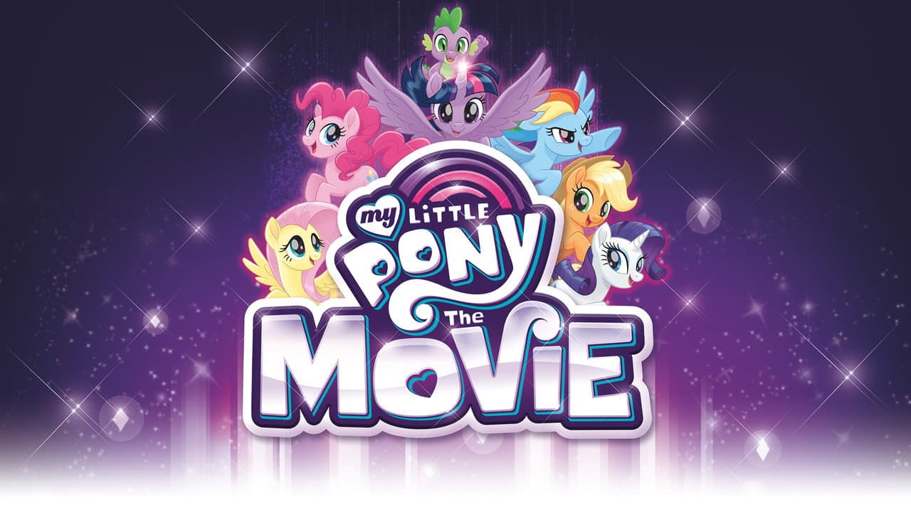 My Little Pony: The Movie — backdrops with title 3