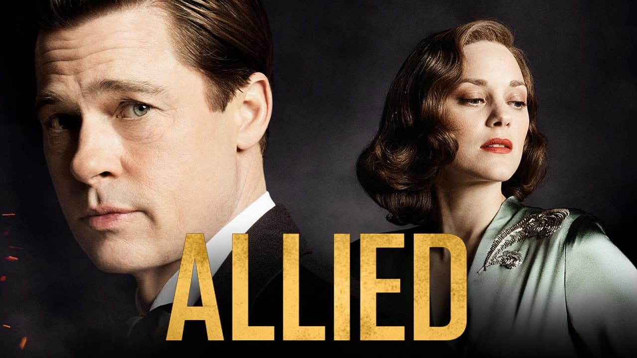 Allied — backdrops with title 4