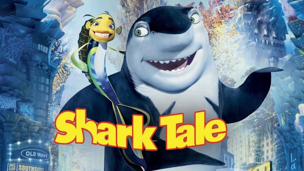 Shark Tale — backdrops with title 6