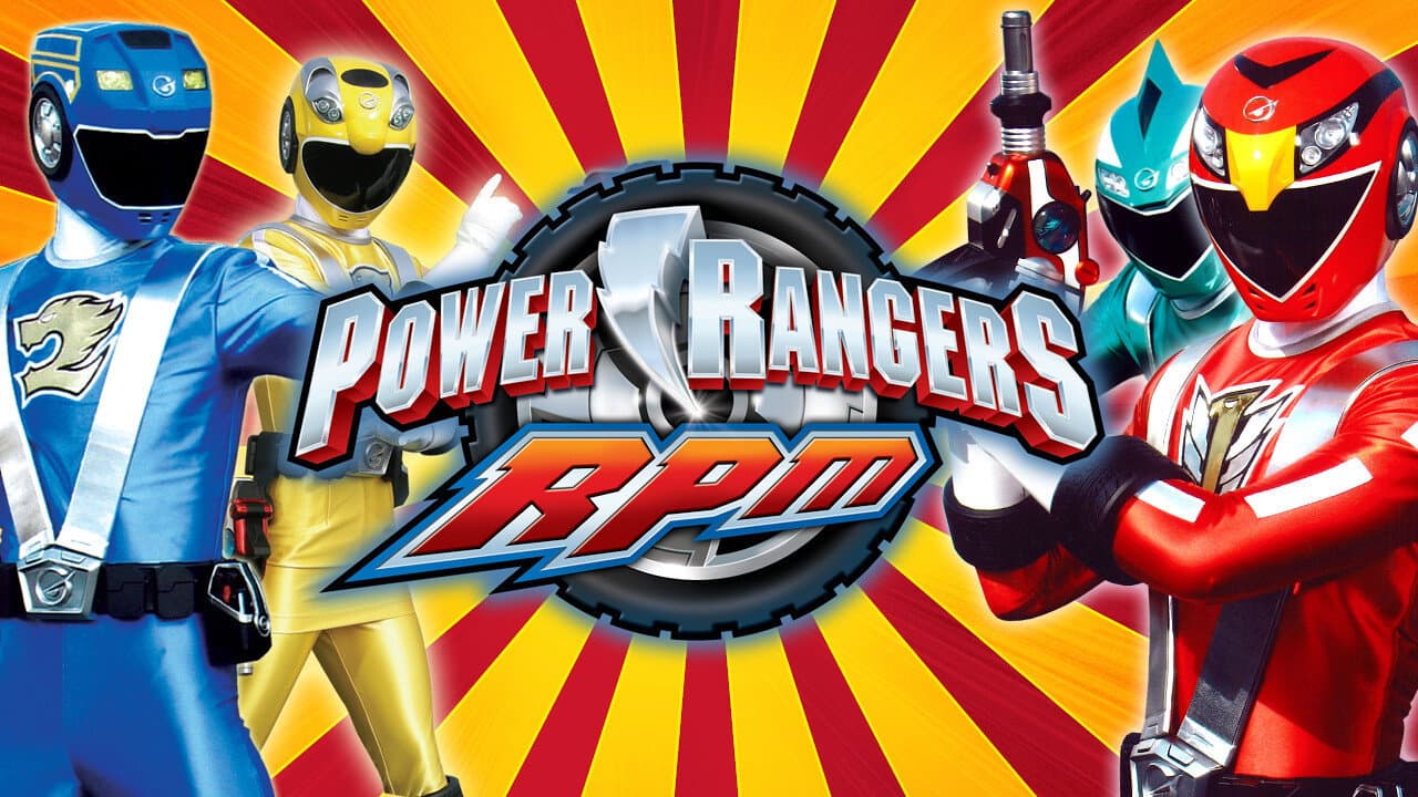 Power Rangers — backdrops with title 8