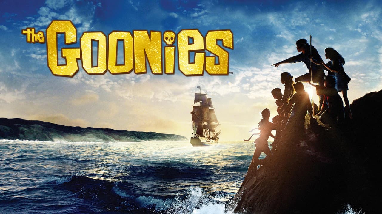 The Goonies — backdrops with title 6