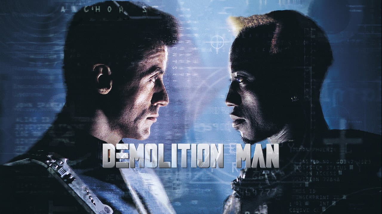 Demolition Man — backdrops with title 2