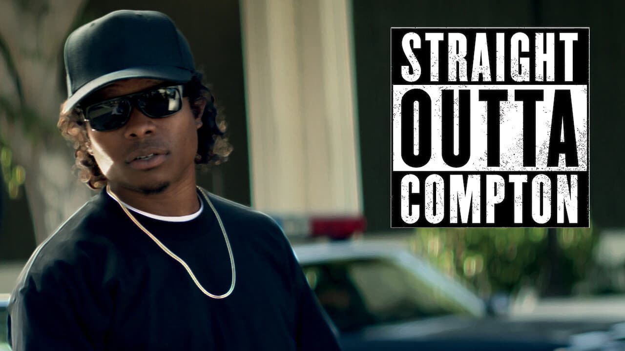 Straight Outta Compton — backdrops with title 7