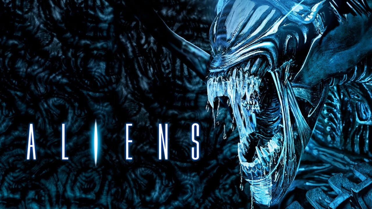 Aliens — backdrops with title 4