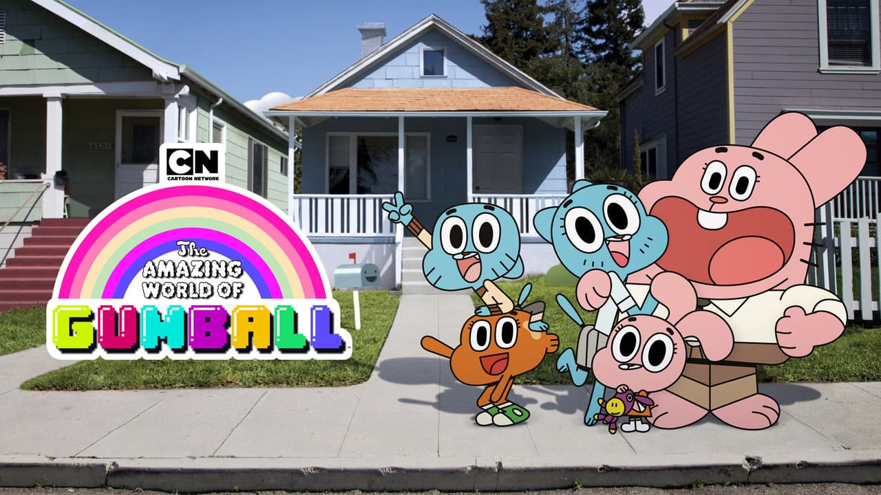 The Amazing World of Gumball — backdrops with title 5