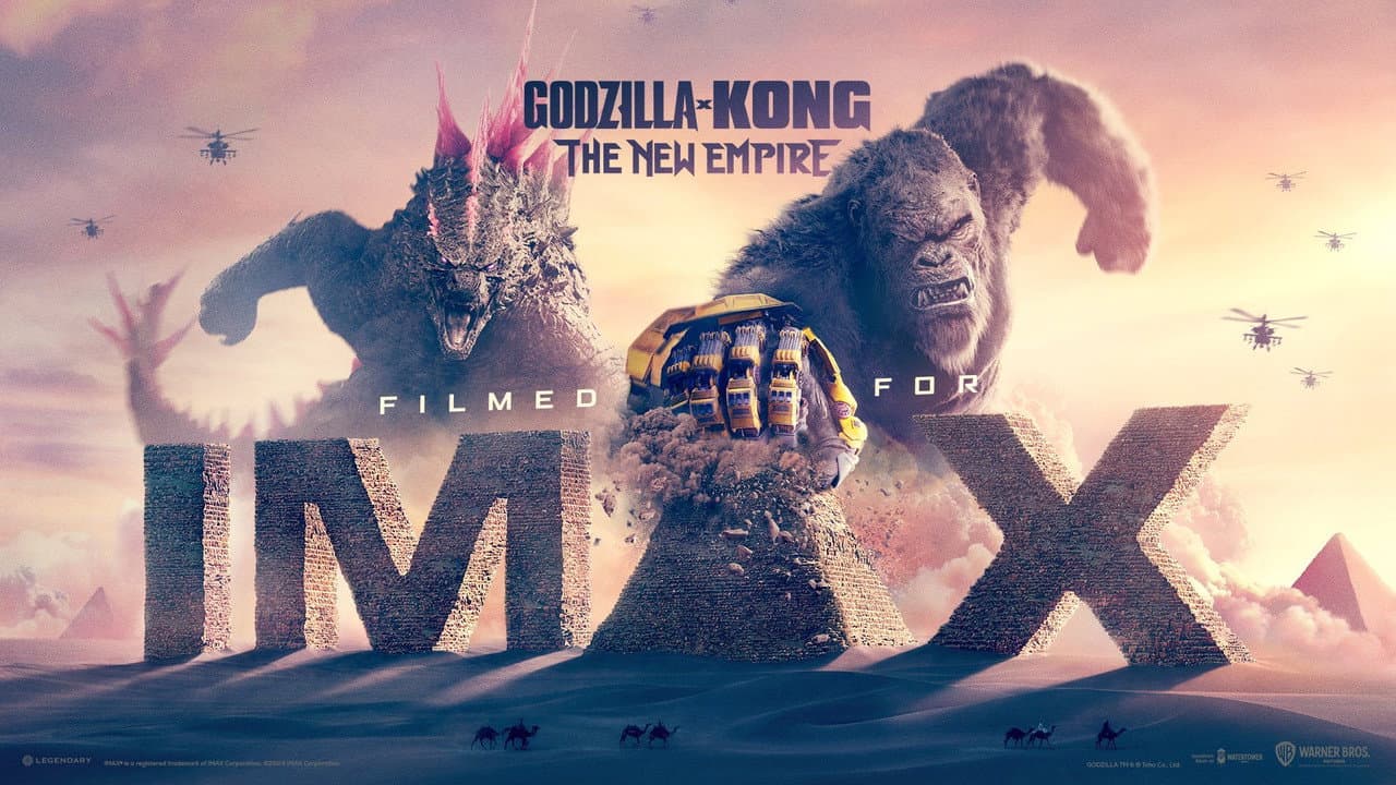Godzilla x Kong: The New Empire — backdrops with title 7
