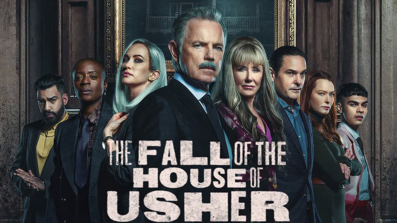 The Fall of the House of Usher — backdrops with title 2