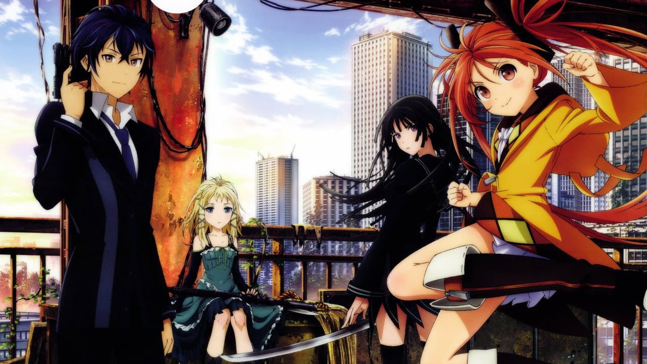 Black Bullet — backdrops 2