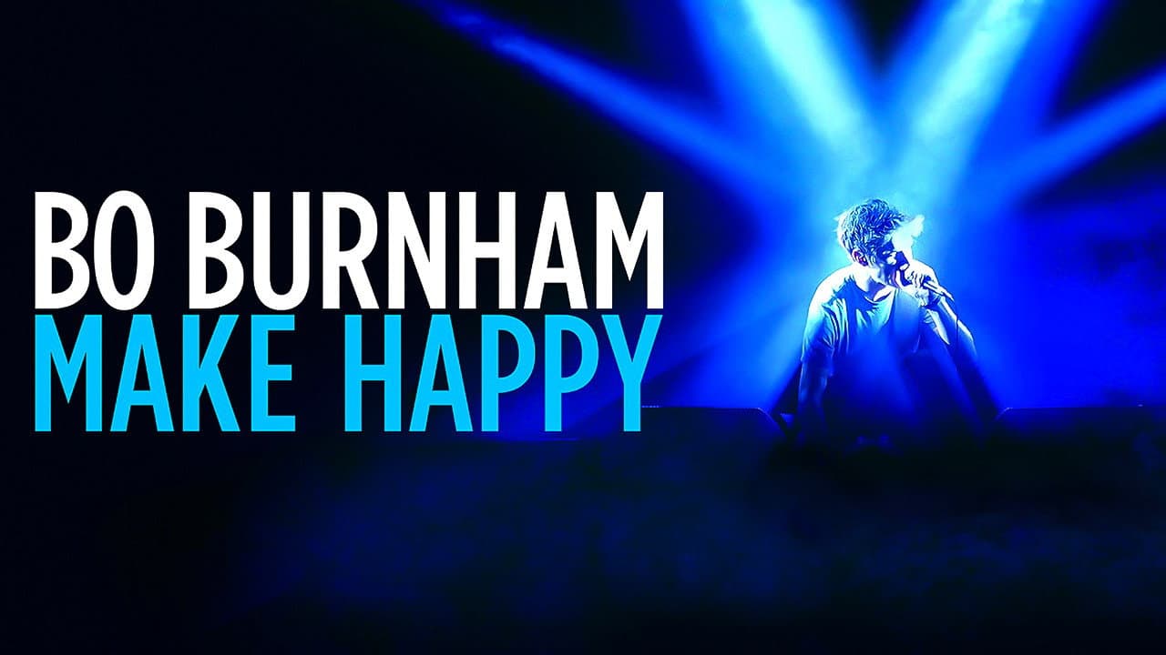 Bo Burnham: Make Happy — backdrops with title 1