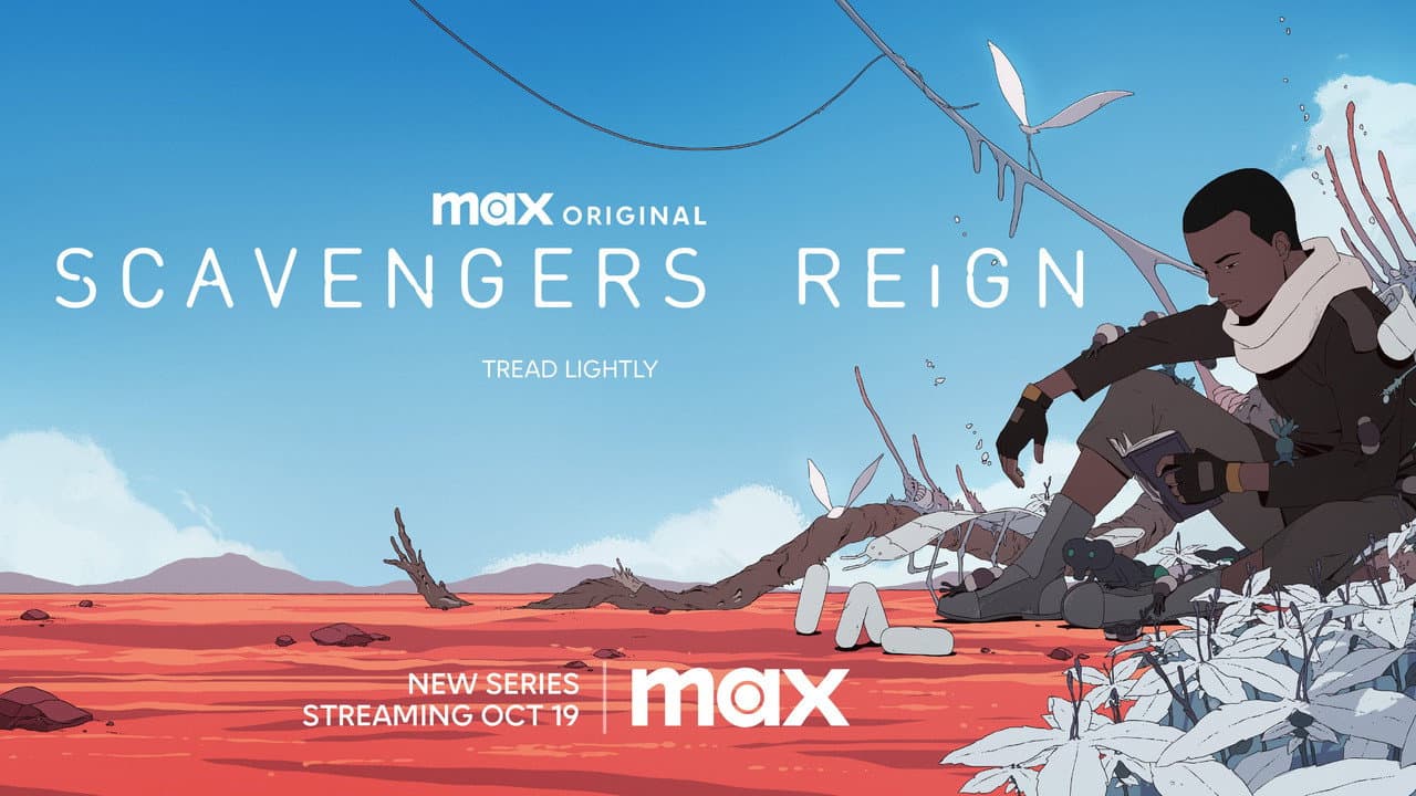 Scavengers Reign — backdrops with title 1