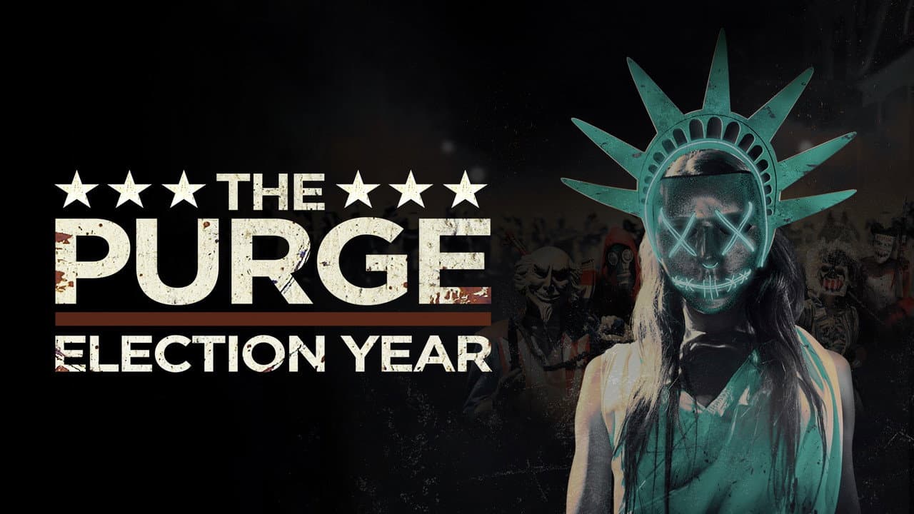 The Purge: Election Year — backdrops with title 2