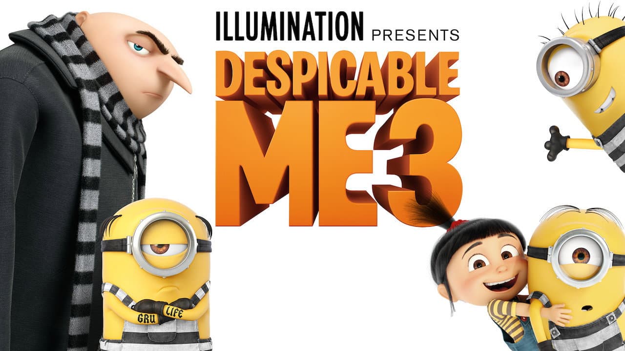 Despicable Me 3 — backdrops with title 3