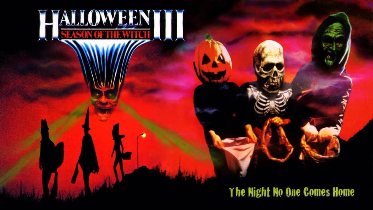 Halloween III: Season of the Witch — backdrops with title 8