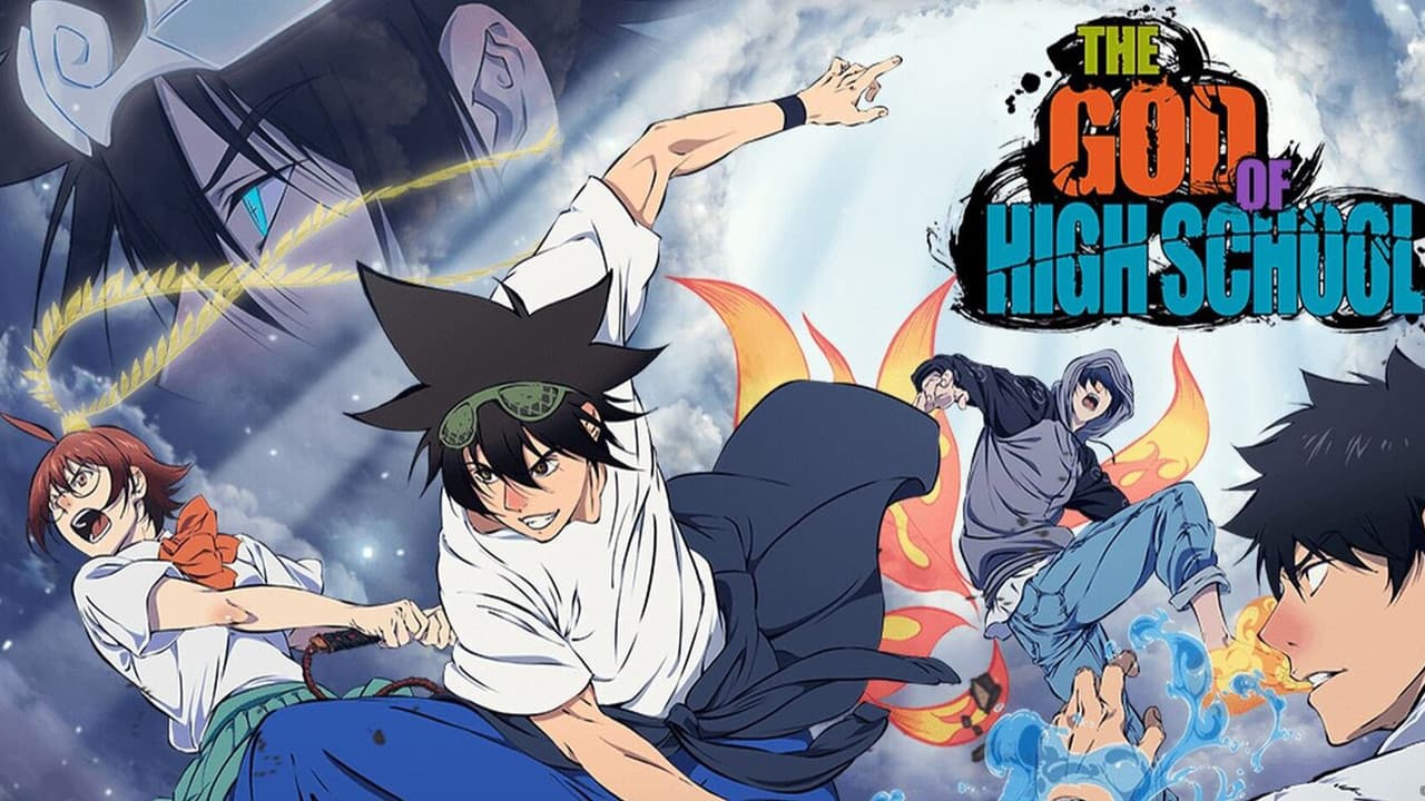 The God of High School — backdrops with title 2