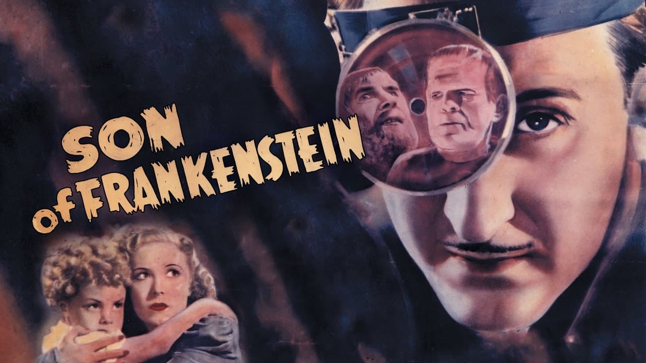 Son of Frankenstein — backdrops with title 1