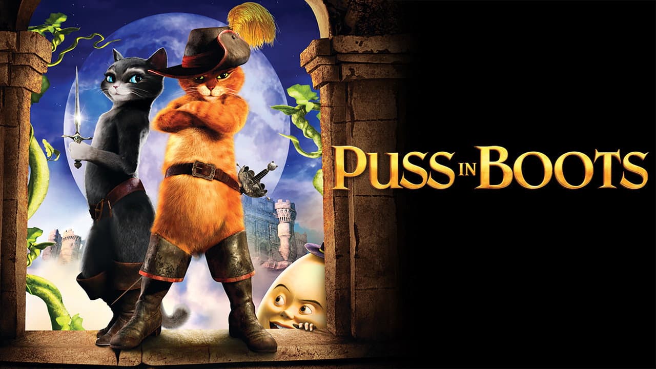 Puss in Boots — backdrops with title 1