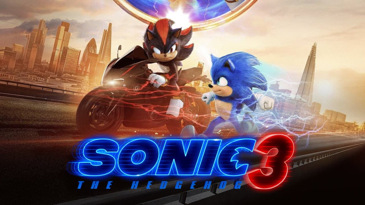Sonic the Hedgehog 3 — backdrops with title 7