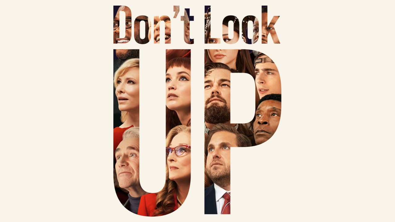 Don't Look Up — backdrops with title 1