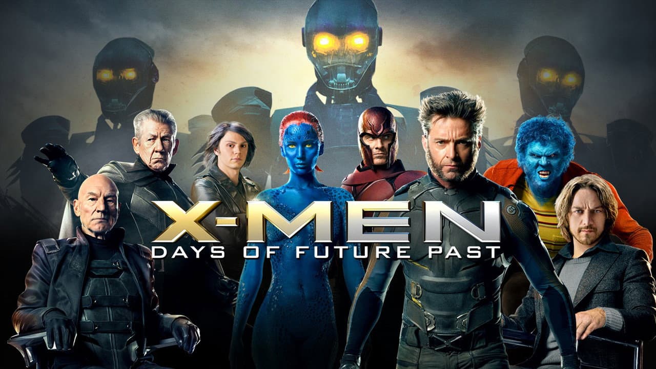 X-Men: Days of Future Past — backdrops with title 6