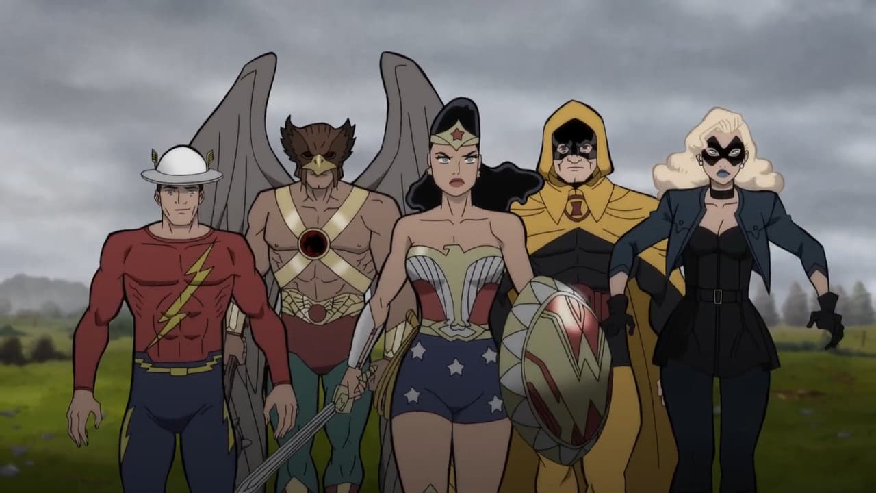 Justice Society: World War II — backdrops 3