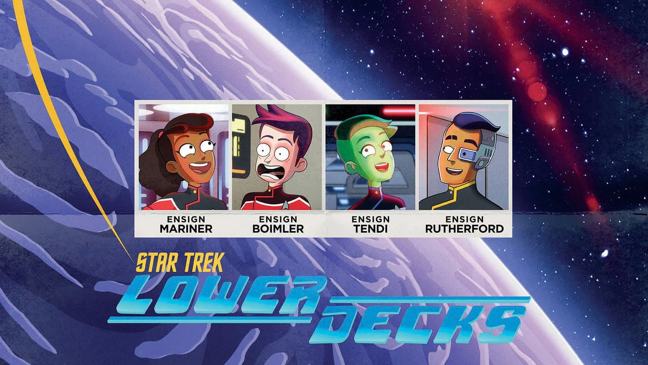Star Trek: Lower Decks — backdrops with title 8
