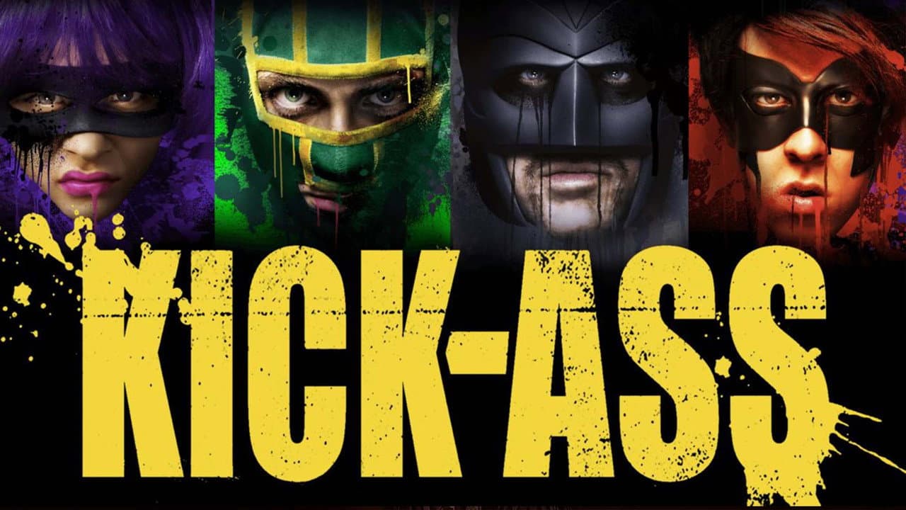 Kick-Ass — backdrops with title 4