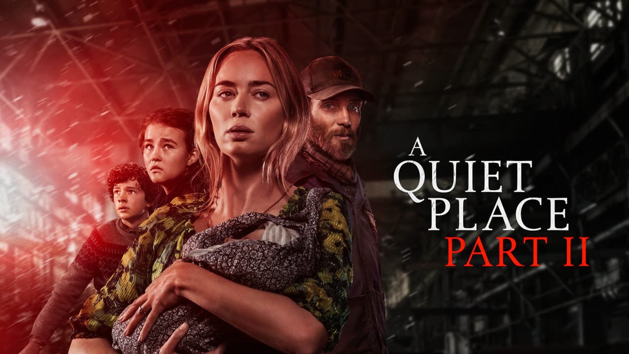 A Quiet Place Part II — backdrops with title 1