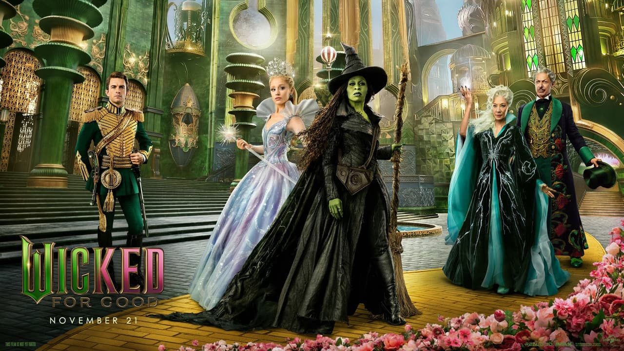 Wicked: For Good — backdrops with title 6