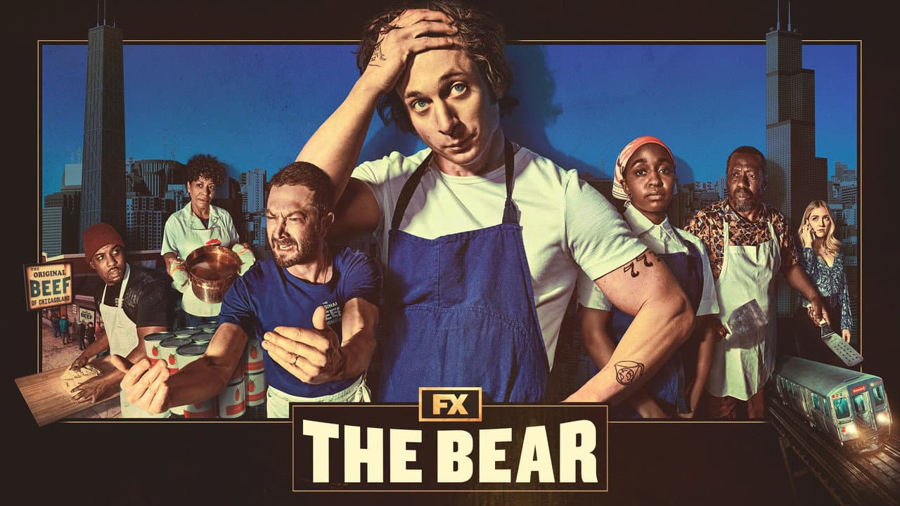 The Bear — backdrops with title 7