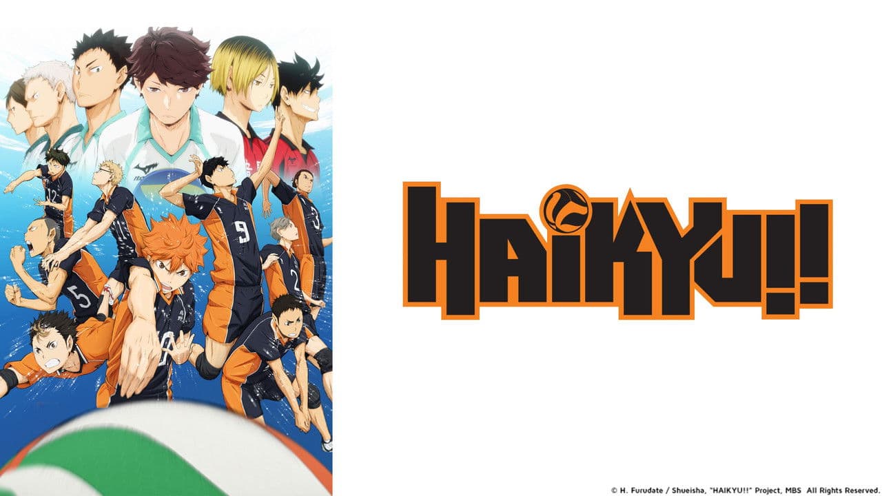 Haikyu!! — backdrops with title 2