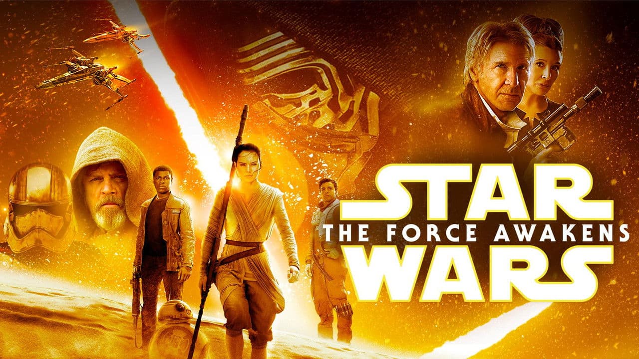 Star Wars: The Force Awakens — backdrops with title 2