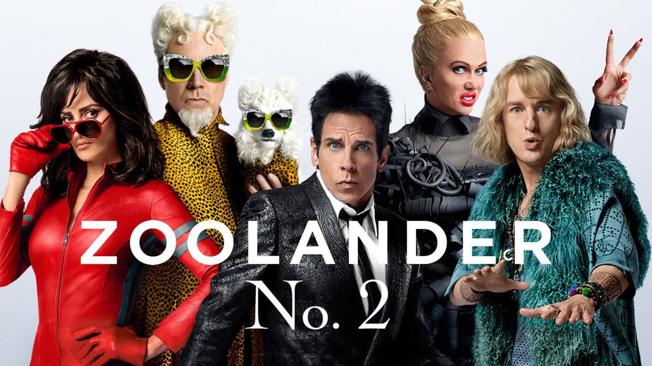 Zoolander 2 — backdrops with title 5