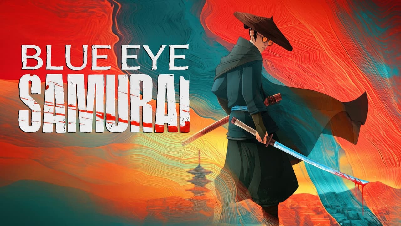 BLUE EYE SAMURAI — backdrops with title 1