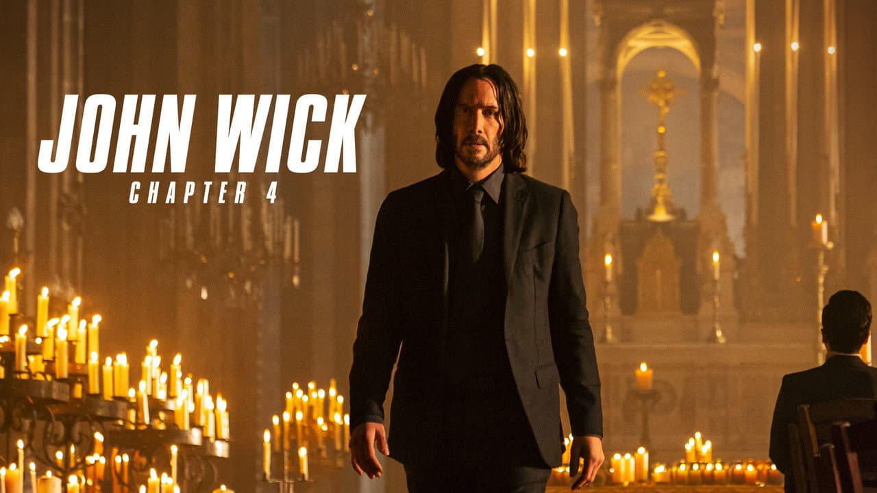 John Wick: Chapter 4 — backdrops with title 3