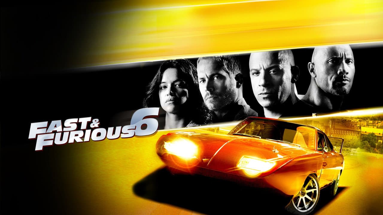 Fast & Furious 6 — backdrops with title 6
